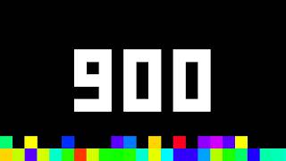 900 Seconds Timer ‐ Flowing Pixels