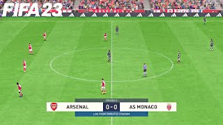 FIFA 23 | Arsenal vs AS Monaco ft Declan Rice - UEFA Champions League - PS5 Gameplay