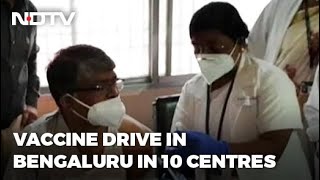 Coronavirus Vaccine Drive In Bengaluru At 10 Centres