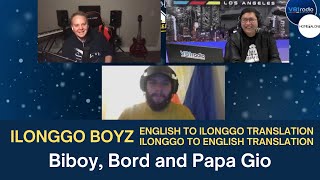 Papa Gio with Ilonggo Boyz -  Biboy and Bord, Ilonggo Translation | Home not Alone