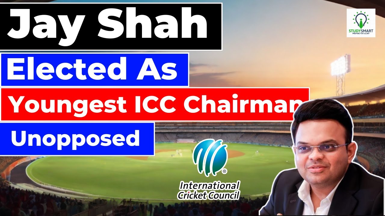 Jay Shah Elected As Youngest ICC Chairman (Unopposed) | Cricket ...