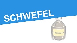 SCHWEFEL | Chemie | Anorganische Verbindungen – Eigenschaften und Reaktionen