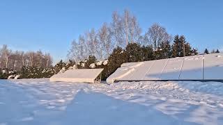 Bardzo mroźny, słoneczny poranek #vlog