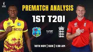 WI vs ENG 1st T20I PREDICTION, Dream 11 Team, WI vs ENG Playing 11, Key Players, Pitch Report