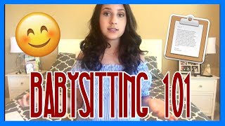 Babysitting 101 (Tips, Activities + MORE)// marianaxmars