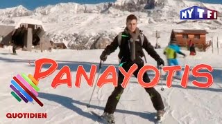 Panayotis fait du ski - Quotidien du 19 janvier 2017 | Quotidien avec Yann Barthès