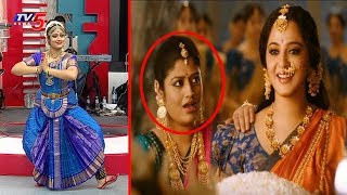 Bahubali 2 Actress Ashrita Vemuganti Dance Performance In Guru Purnima Special Program | TV5 News