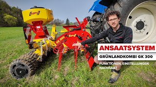 APV Grassland Seeding System: Grassland Combinatio Harrow GK 300