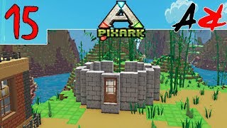 PixARK - Ep15 - Let's Start The Magic Tower (Ark Survival Evolved Meets Minecraft)