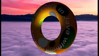 3D Graphics in Java without libraries: Torus demo.