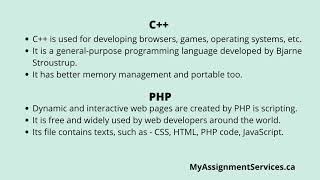 Best Programming Language by Programming Assignment Help Providers