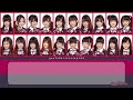 snh48 team nii heavy rotation 无尽旋转 color coded lyrics chn pin idn