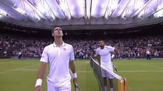 Djokovic hits 'one of the great returns of all time' - Wimbledon 2014