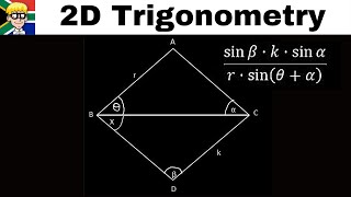 2D Trigonometry: Variables