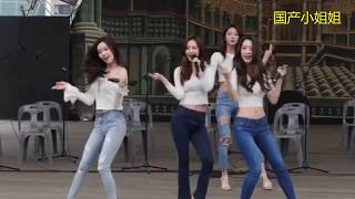 Korean girl group's wonderful dance【韩国女团紧身牛仔裤热舞 】