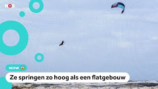 Beste kitesurfers vliegensvlug naar Zandvoort voor wedstrijd