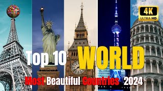 Top 10 Most Beautiful Countries in The WORLD🌎 | Travel Guide | Que4710