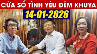 Nghe Cửa Sổ Tình Yêu VOV Đêm Khuya Ngày 14/01/2026 | Đinh Đoàn Chia Sẻ Bí Quyết Giữ Lửa Hôn Nhân