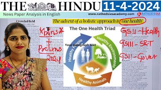 11-4-2024 | The Hindu Newspaper Analysis in English | #upsc #IAS #currentaffairs #editorialanalysis