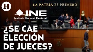 ¡Podrían enfrentar prisión! INE pone pausa al proceso de elección de jueces