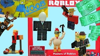 Roblox Toy Heroes Of Robloxia Unboxing Toy Review Code Item Superheroes - roblox series 4 blind boxes code items full case unboxing