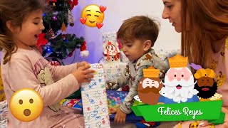 ¡ DÍA DE REYES !👑🎁 ABRIMOS LOS REGALOS *NOS SORPRENDEMOS*