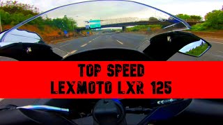 Lexmoto - LXR 125cc - TOP SPEED