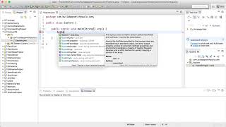 Java 9 Masterclass - Beginner to Expert : Explore Eclipse IDE