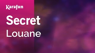 Secret - Louane | Karaoke Version | KaraFun