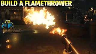 Build A Flamethrower - KYASSURU Best WW2 Custom Zombies Map Yet Black Ops 3 Custom Zombies