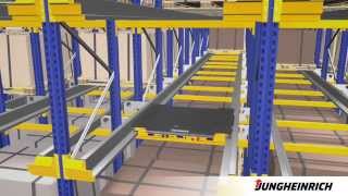 Under Pallet Carrier UPC for Compact Storage Systems