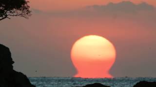 高知県宿毛名物「だるま夕日」