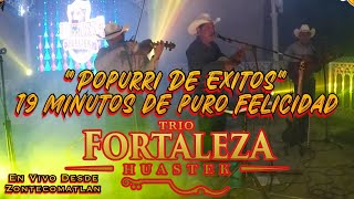 A La Antigüita Y El Venao En Vivo "Trio Fortaleza Huastek" 19 Minutos De Pura Felicidad