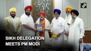 Sikh Delegation meets PM Modi at his residence | Latest News