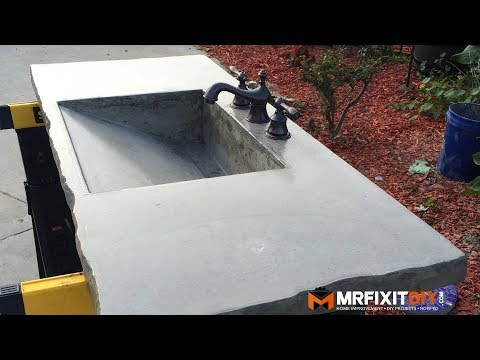 DIY CONCRETE SINK (Part 1 of 2) DIY CONCRETE SINK (Part 1 of 2)