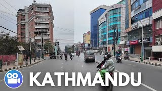 🇳🇵Kathmandu TODAY Extreme COLD Foggy Winter- ❄️Snowfall starts outside Capital in Nepal