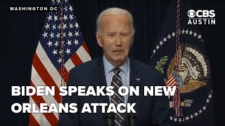 FULL SPEECH | President Biden speaks after New Orleans attack