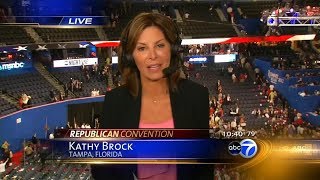 Kathy Brock witnessed history from the anchor desk