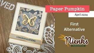 April 2024 Paper Pumpkin First Alternative - Delicate Wings by Stampin' Up! | Nienks