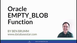 Oracle EMPTY_BLOB Function