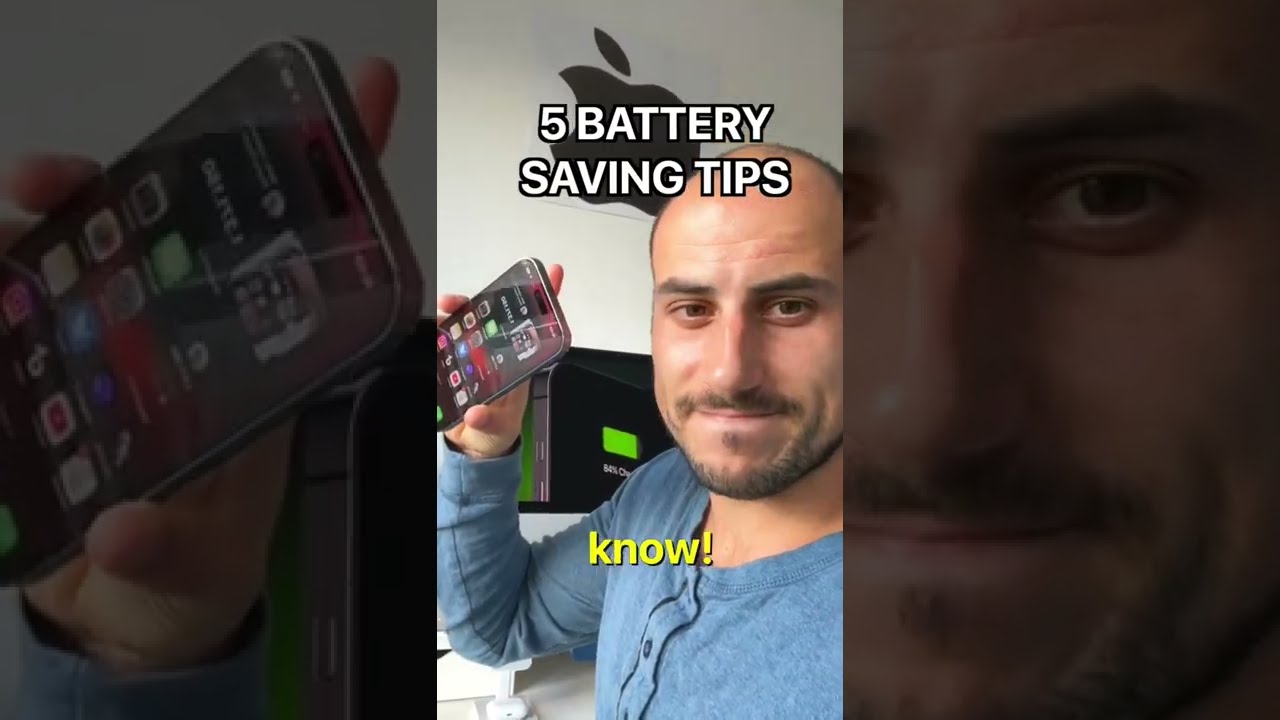 5 Iphone Battery Saving Tips You Need Youtube
