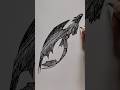Drawing Night Fury | Toothless #drawing #art #sketch #draw #howtotrainyourdragon #shorts #short