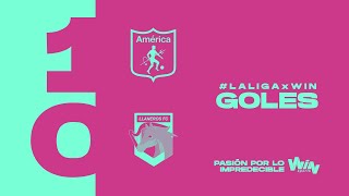 América vs. Llaneros (goles) | Liga Femenina BetPlay Dimayor 2024 | Fecha 11