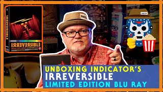 Unboxing Indicator IRREVERSIBLE Blu Ray with Straight Cut, Poster, Book Limited Edition Set of 10000