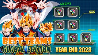 Best Teams Dokkan Battle Global - (DEC 2023) YEAR END Edition | Dragon Ball Z Dokkan Battle