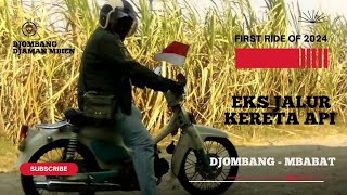 napak tilas eks jalur kereta api jurusan Jombang - babat