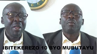 IBITEKEREZO 10 BYO MUBUTAYU P.1:Impamvu Amasezerano yawe atinda gusohora/Pst Kayitare Jean  BAPTISTE