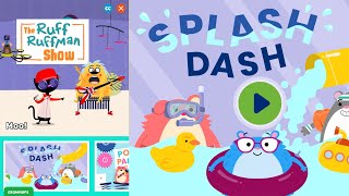 SPLASH DASH Team Hamster! and The Ruff Ruffman Show GAMES Gameplay PBS Kids