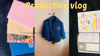 VLOG: A PRODUCTIVE DAY