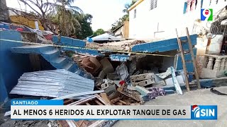 Seis heridos tras una explosión por un escape de gas  | Primera Emisión SIN